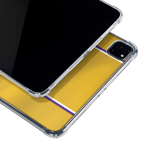 NBA Los Angeles Lakers Jersey iPad Pro 12.9in (2020) Clear Case